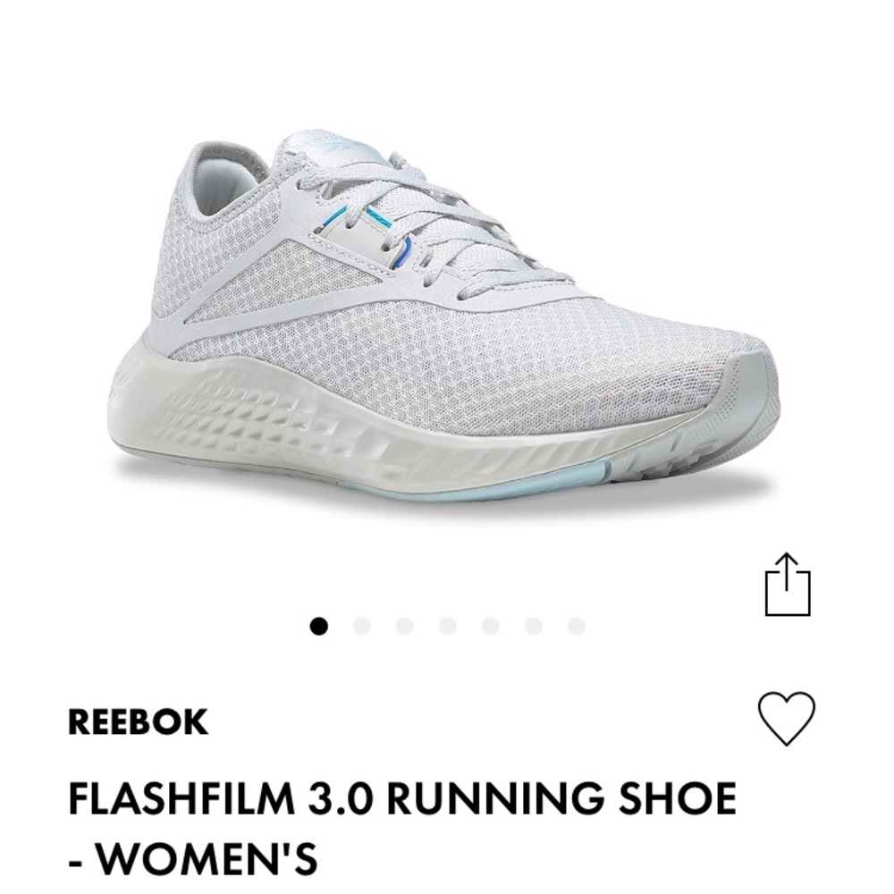 New Reebok Flashfilm 3.0 womens running shoes size 9.5 - iridescent color